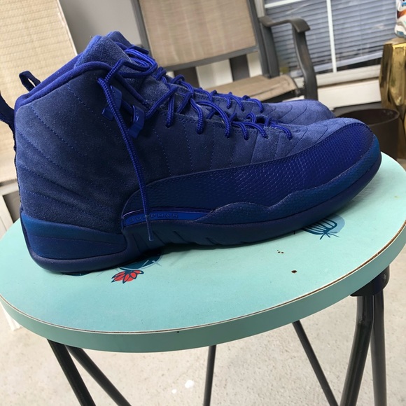 Royal Blue Jordan 12’s - Picture 2 of 5